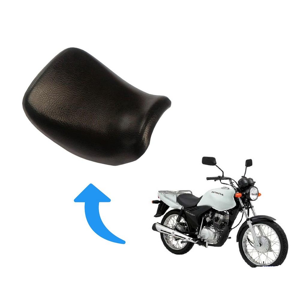 Capa Do Banco No Modelo Original Com Escrita - Honda Cg 125 / 150 / Titan Cargo / Today Cargo - Todos os Anos