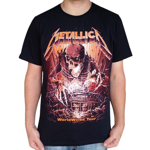 Camiseta Metallica WorldWired Tour 2022 Banda de Rock