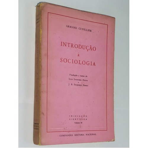 Livro Introdução A Sociologia - Armand Cuvillier