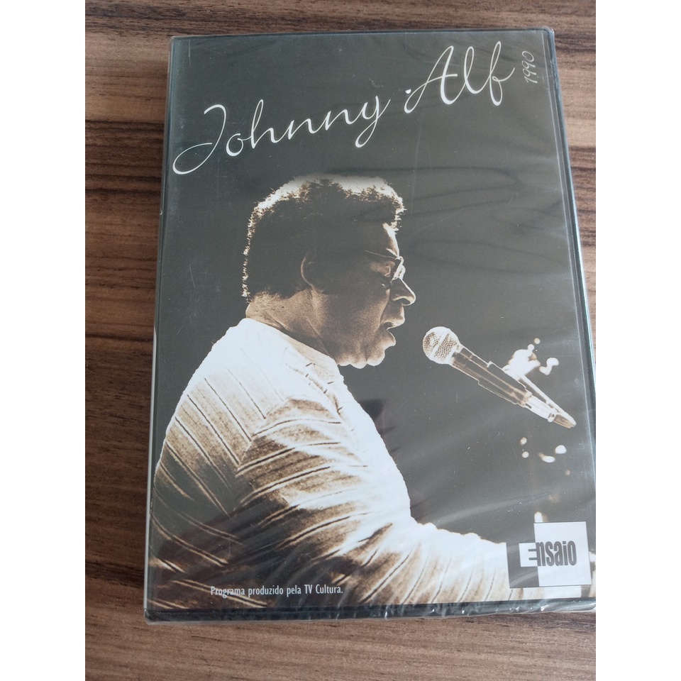 DVD Johnny Alf Programa Ensaio 1990 lacrado de fábrica
