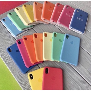 Capa Capinha Silicone Iphone X/XS, XS Max, XR Aveludada