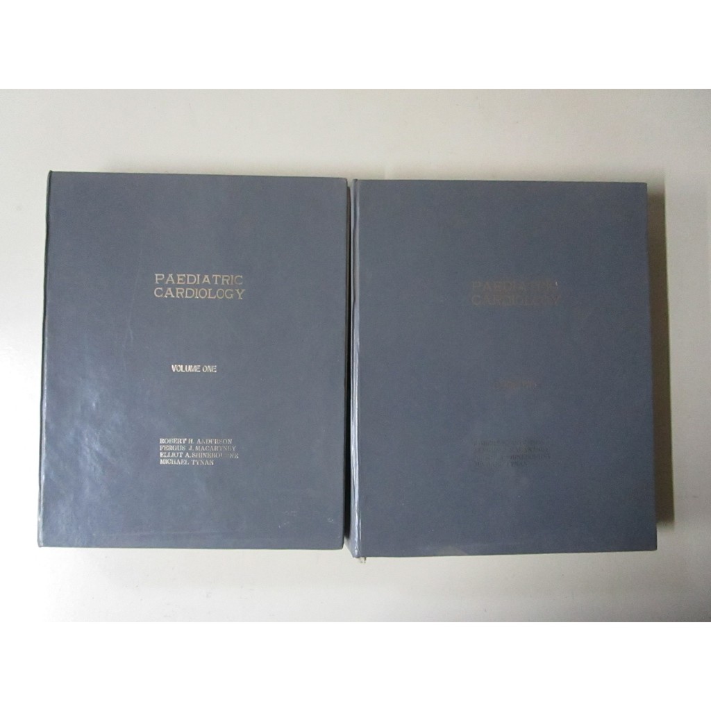 PAEDIATRIC CARDIOLOGY - ROBERT H. ANDERSON - FERGUS J. MACARTNEY - ELLIOT A. SHINEBOURNE - MICHAEL TYNAN - 2 VOLUMES