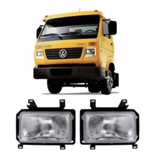 Par De Farol Caminhão Volks Worker 7-110/ 8-120/ 8-150/9-150 em Oferta na Shopee