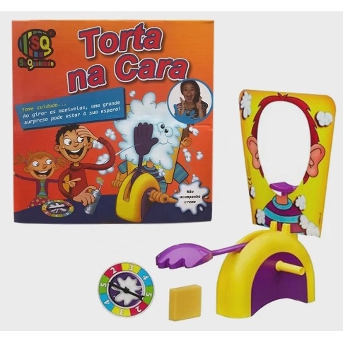 Jogo Torta na Cara. | Shopee Brasil