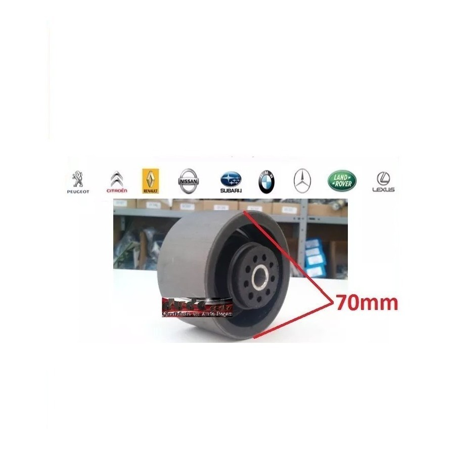 Coxim Cambio 70mm Citroen Xsara / Picasso - 1º Linha - Refil