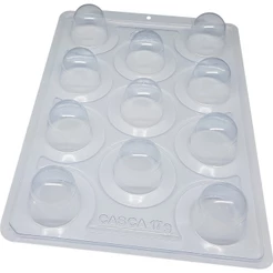 1~4 Forma BWB Com Silicone Semiprofissional, Doces Finos Chocolates Cód. 3519 - SP Super Trufa (CHOCO)