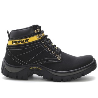 bota masculina coturno caterpillar trilha promoção