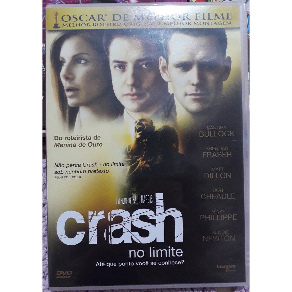 Dvd Crash No Limite Sandra Bullock Fraser Matt Dillon