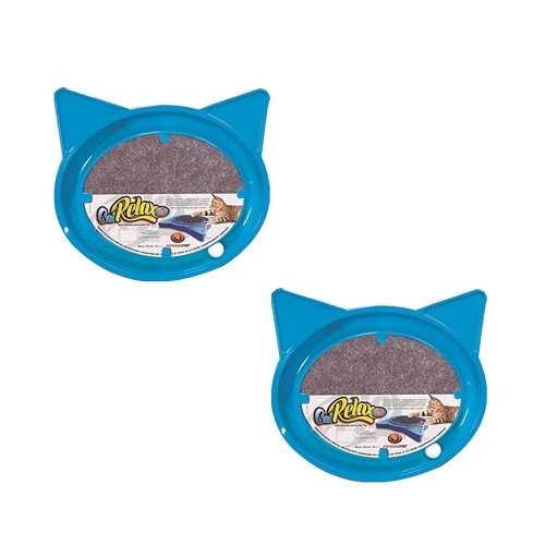 Kit 2 Super Cats Relax Furacao Pet Pop Azul