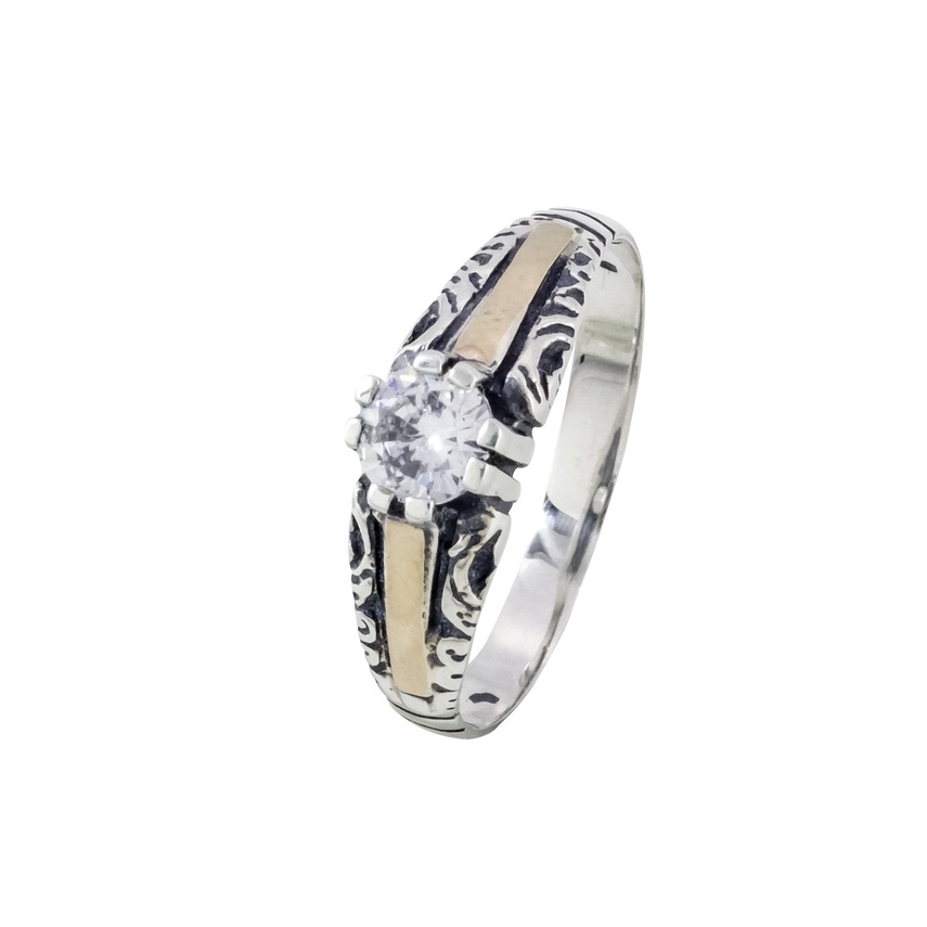 Anel Pé de Cabra de prata