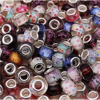 Kit Berloques Murano Passante Banhado a prata 925 em Oferta na Shopee