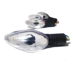 Pisca Seta Modelo Bros/Fan 160 Twister CBX 250 CB 300 XRE Falcon CG 150 125, Fan e Titan coxim Cristal ou Fumê
