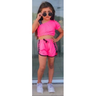 Conjunto infantil Love neon