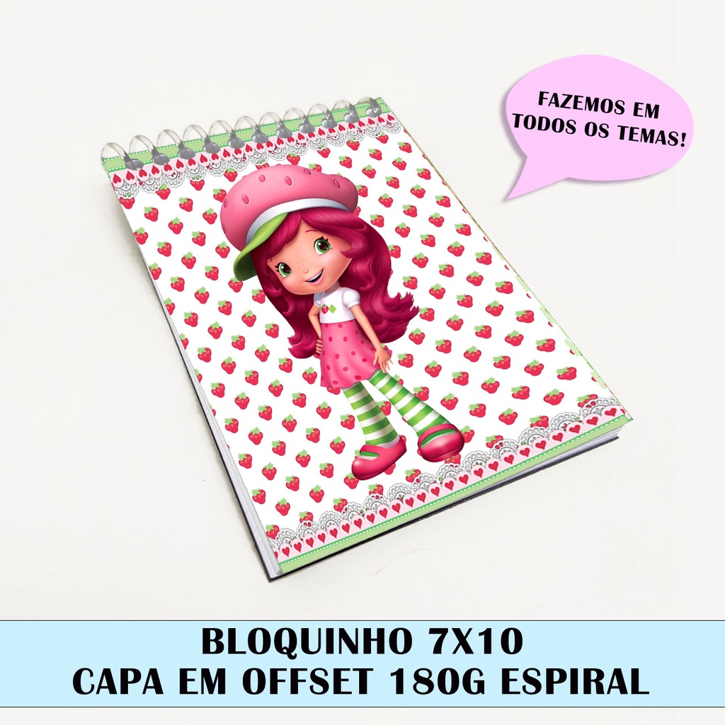 Bloquinho moranguinho