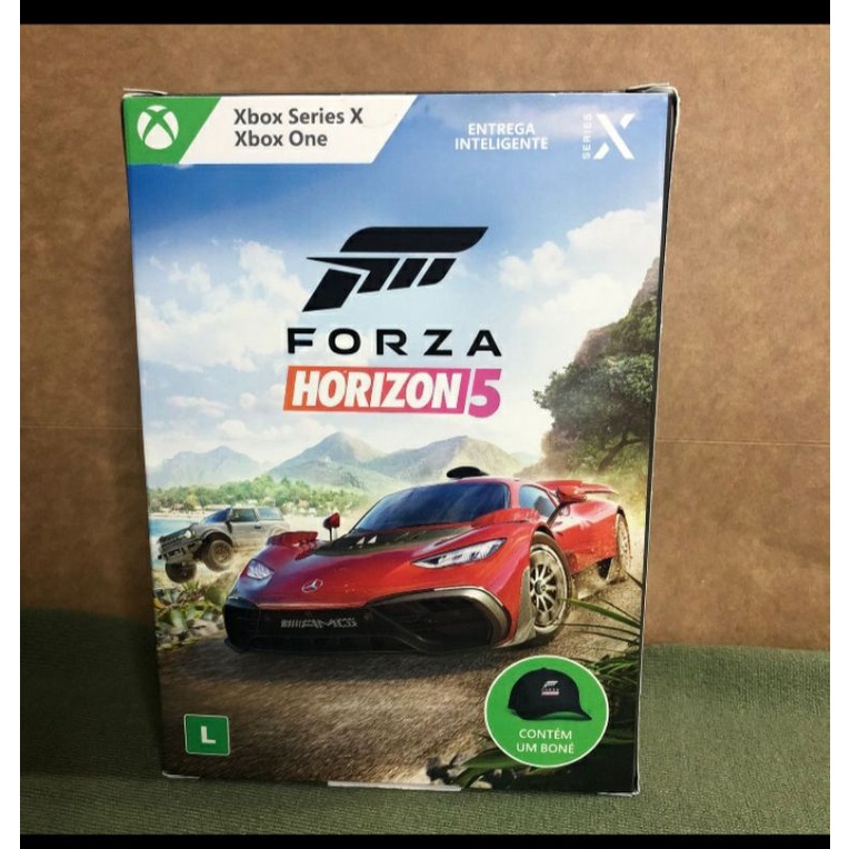 Forza Horizon 5 Edição Exclusiva Xbox One Xbox Series Xs Mídia Física Shopee Brasil 8362