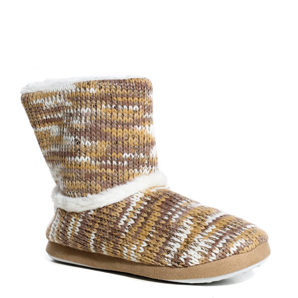 Pantufa Feminina Botinha Europa Dourada - Women Shoes