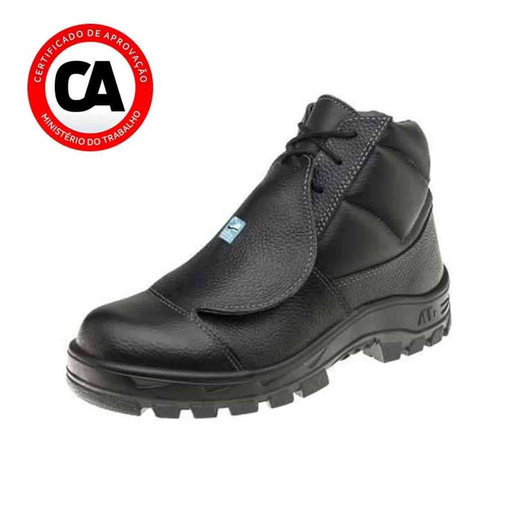 Bota Botina De Segurança Manobreiro 50b29 Mex CA 32209 Industria Metalurgica Marluvas