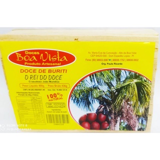 Doce de Buriti 100% Natural - 1Unid. 400g - Direto do Piauí