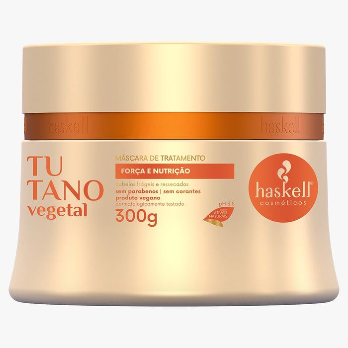 Máscara Haskell Tutano 300g vegetal em Oferta na Shopee