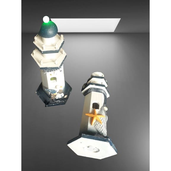 FAROL NÁUTICO DECORATIVO C/LED13365--KRIAT ARTIGOS P/FESTAS em Oferta na Shopee