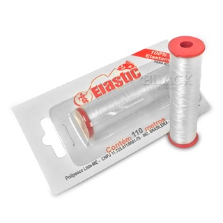 Elastic Linha Elástica Para Isca Amarrar Fixar Iscas - 110 Metros