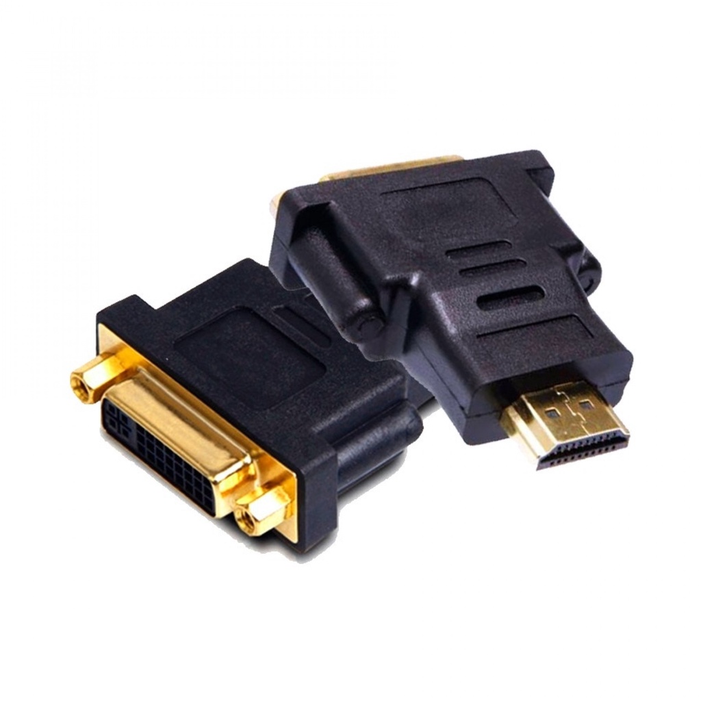 Adaptador Hdmi Macho X Dvi-d Fêmea 24+1 Conectores Banhados