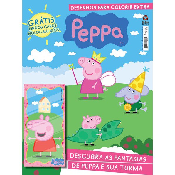 Peppa Pig - Desenhos Para Colorir Extra em Oferta na Shopee