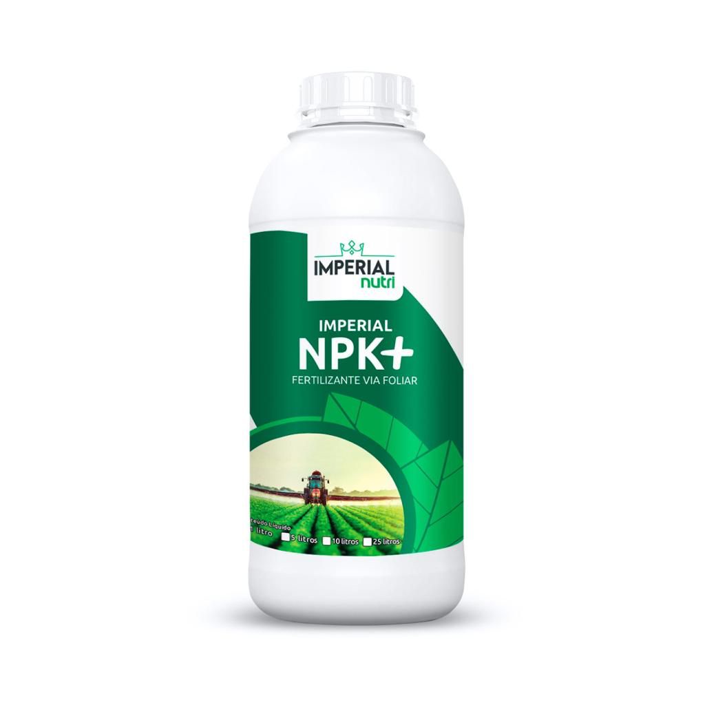 Fertilizante Foliar Npk 1 Litro Adubo Concentrado NPK Para Plantas Imperial NPK 1 Litro