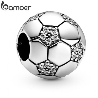 Pulseira Bamoer AIC013 Com Miçangas De Futebol/Acessórios/Bijuteria Fashion