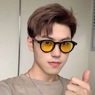 Redondos Culos De Sol Da Moda Cl Sicos Femininos Masculinos Recarga Oval Culos De Sol Kurt Cobain Nirvana Culos De Sol Oval Vintage Para Exterior em Oferta na Shopee