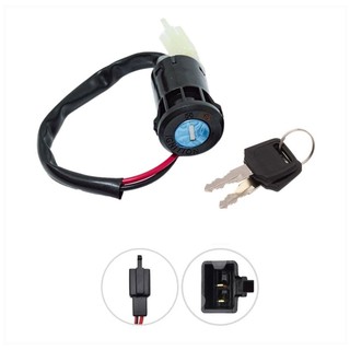 Contato Chave Ignição Miolo Honda Cg Titan Fan 125 2002 - 08