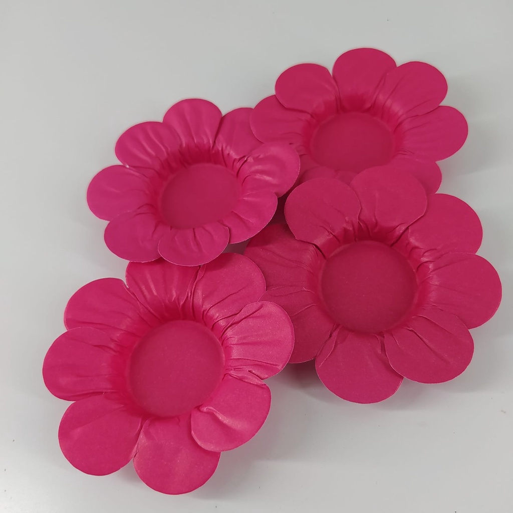 50 Forminhas MARGARIDA PINK Para Doces Finos de Casamentos e Aniversários e Debutantes Decorativos// em Oferta na Shopee