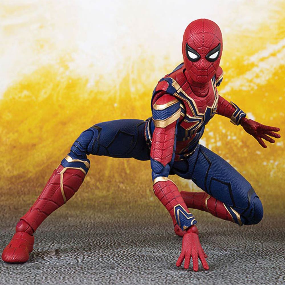 Spider Man Marvel Avengers 3 Spider Man Figure 7-inch Movable Toy Model Decoration Doll