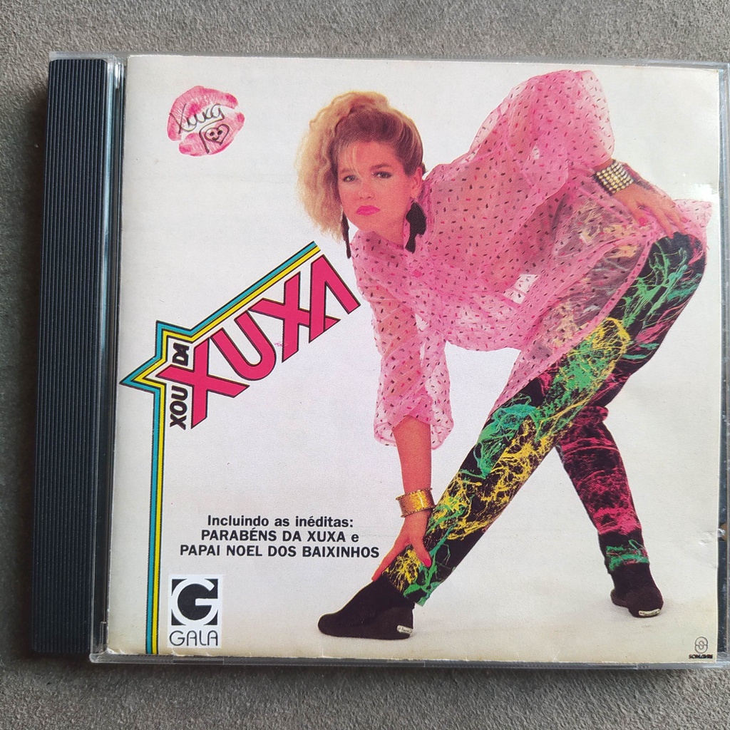 Cd Xou da Xuxa 1986 Doce Mel Gala Transparente Evandro Mesquita Som Livre