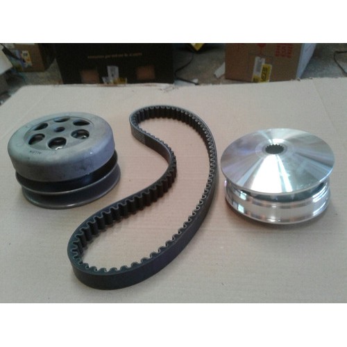 Embreagem Completa Traseira + Correia + Placa Tração Pcx 150