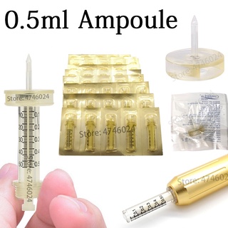 5 / 10 / 20 Pcs Seringa para Caneta Hyaluron Pressurizada 0,3ml/0,5ml