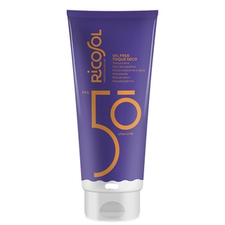 Protetor Solar Ricosol Toque Seco Oil-free Fps 50 100g Vegano