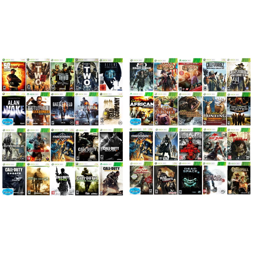 9 Jogos XBOX360 DESBLOQ (LEIA ATENTAMENTE AS IMAGENS E O ANUNCIO