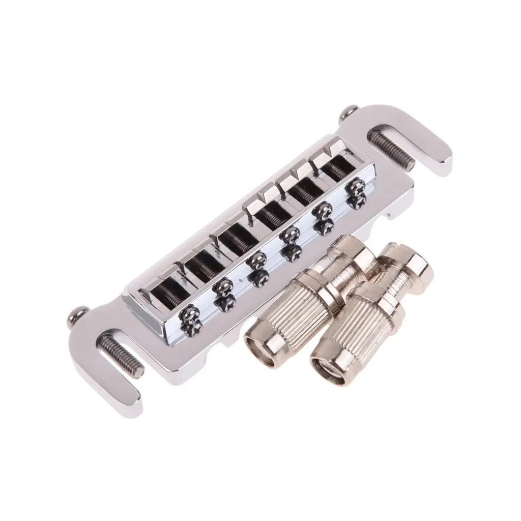 Ponte Fixa Para Guitarra Les Paul Sg Tune O Matic Cromada | Shopee Brasil