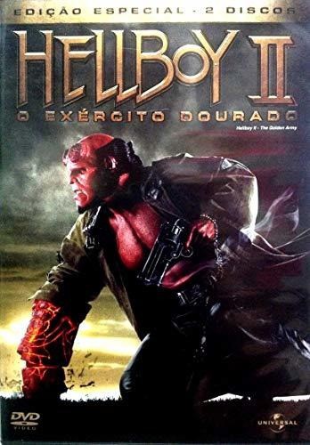 Dvd Duplo Hellboy Ii O Exército Dourado