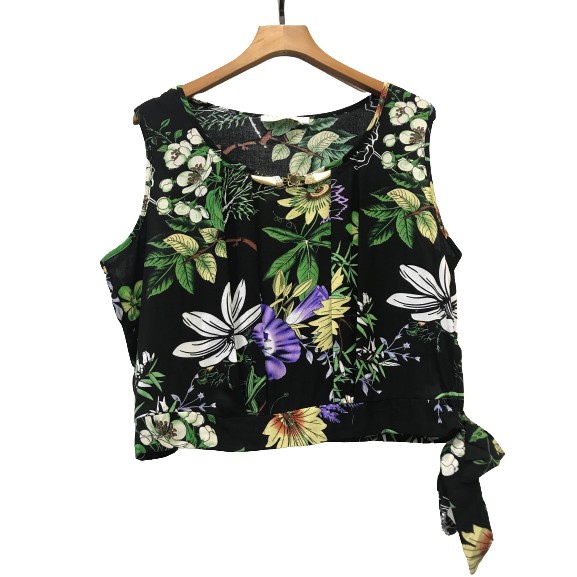 Regata Alcinha Larga Blusa Estampada Viscose Promoção