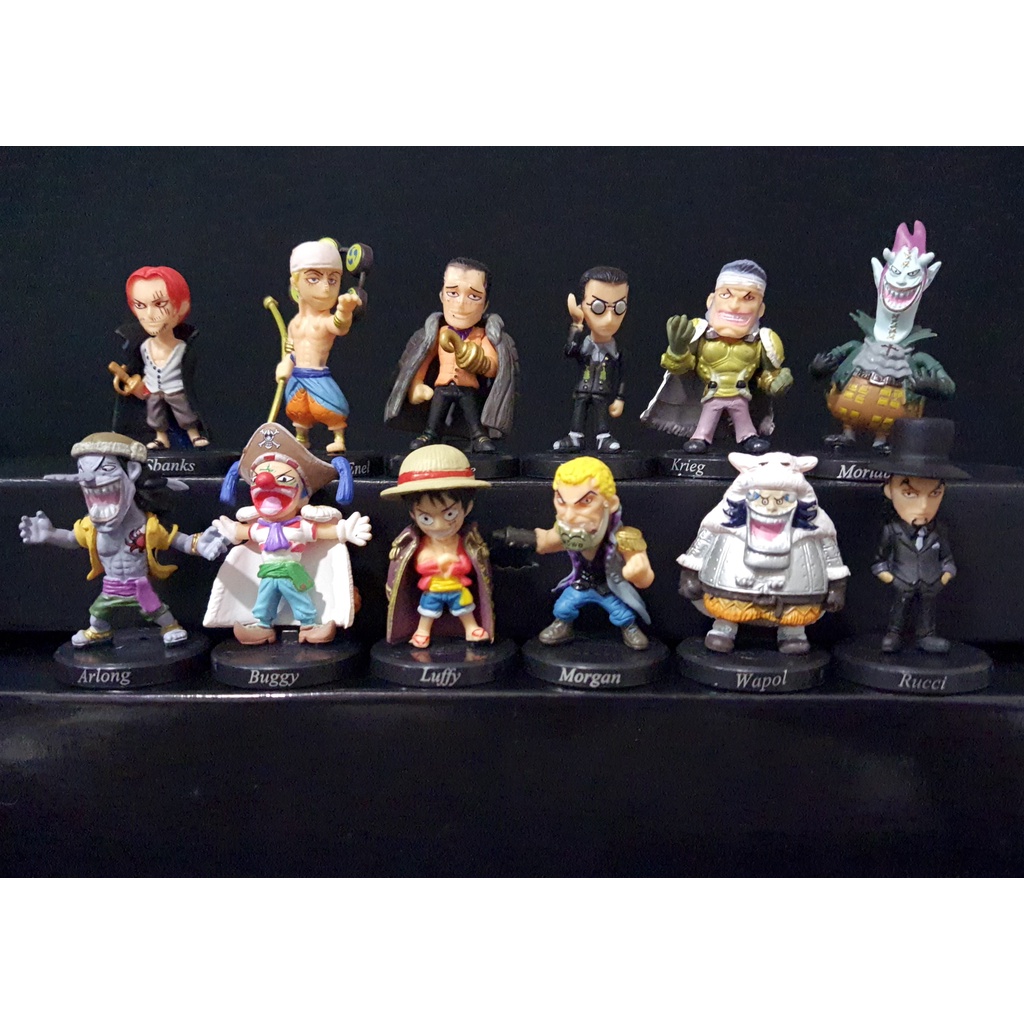 Miniaturas One Piece Zoro, Luffy, Sanji action figure, boneco, figura