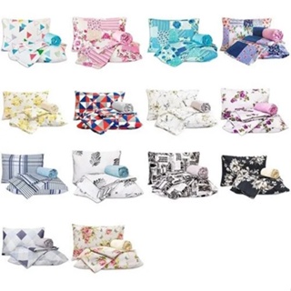 Kit Lençol 3 peças Para Cama Casal Padrão com Elastico em Toda Volta Microfibra Estampada em Oferta na Shopee