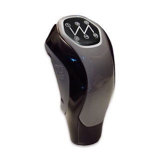 Manopla Cambio Automotivo Cinza e Preto Resina 5 Marchas - Shekparts em Oferta na Shopee