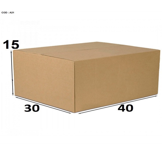 10 Caixas de Papelão 40 X 30 X 15  Correios Sedex Pac Transportadoras Mudança Organização em Oferta na Shopee