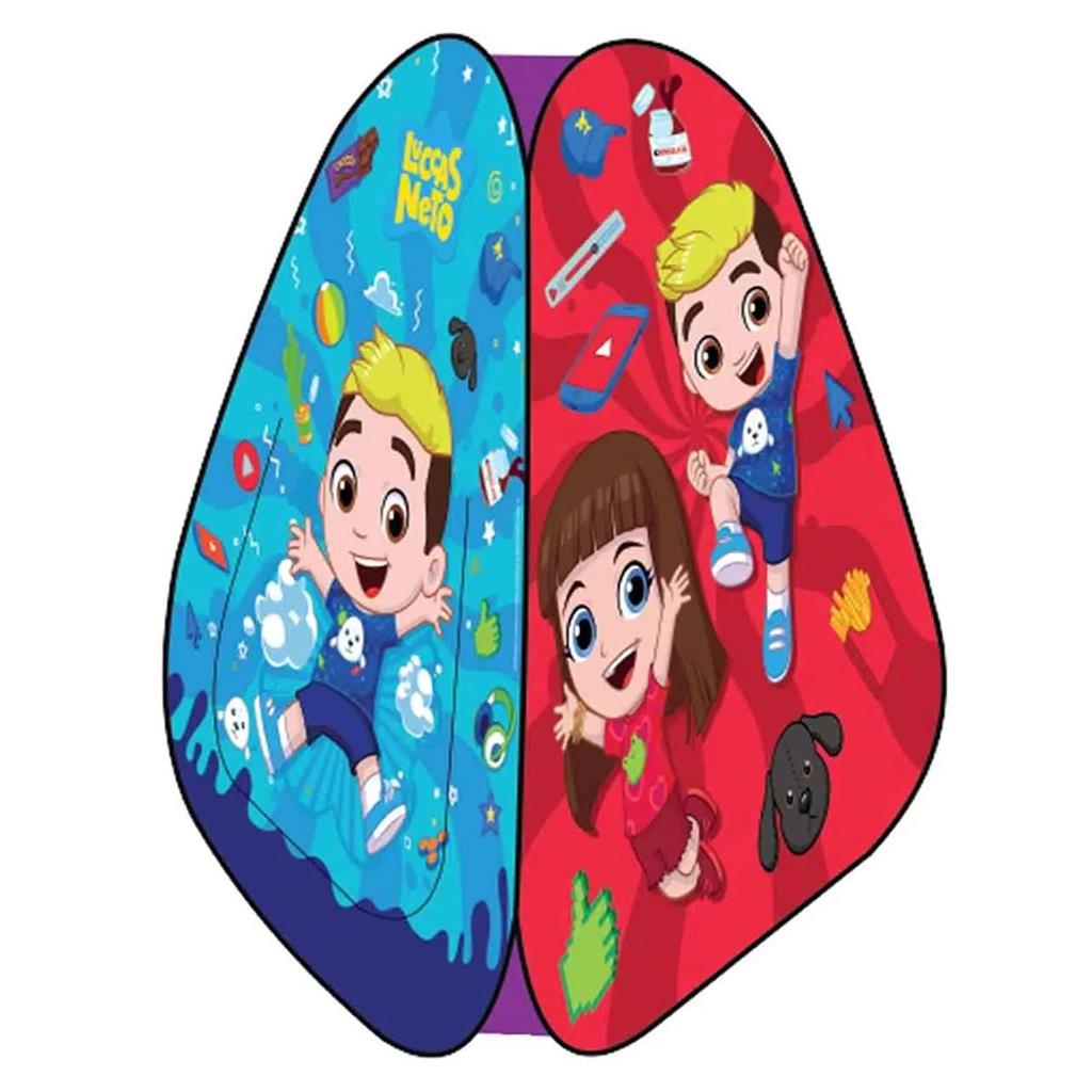 Barraca Tenda Dobravel Resistente Luccas Neto - Multikids