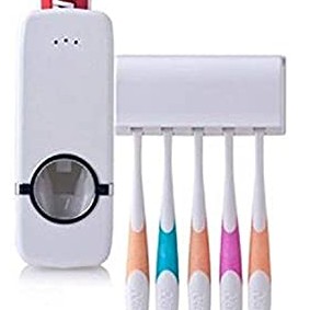 Aplicador Creme Dental Pasta Dente Suporte para Escovas em Oferta na Shopee