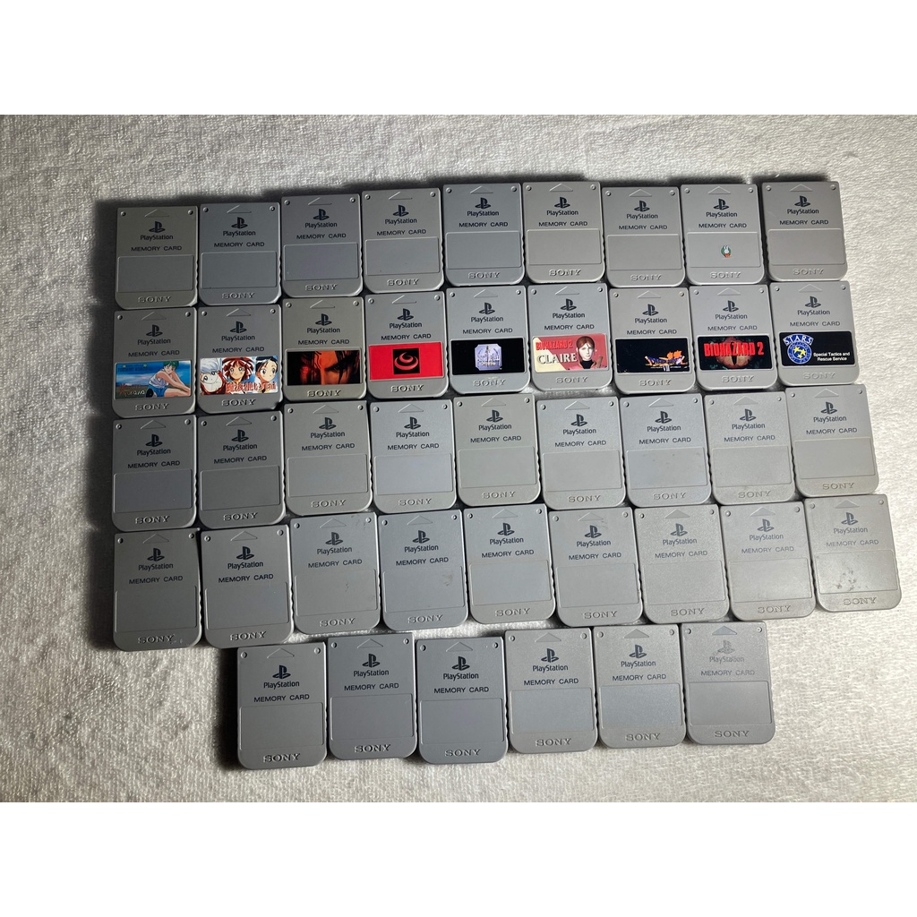 Memory Card Cinza Condiçao A Playstation Ps1 Sony Original