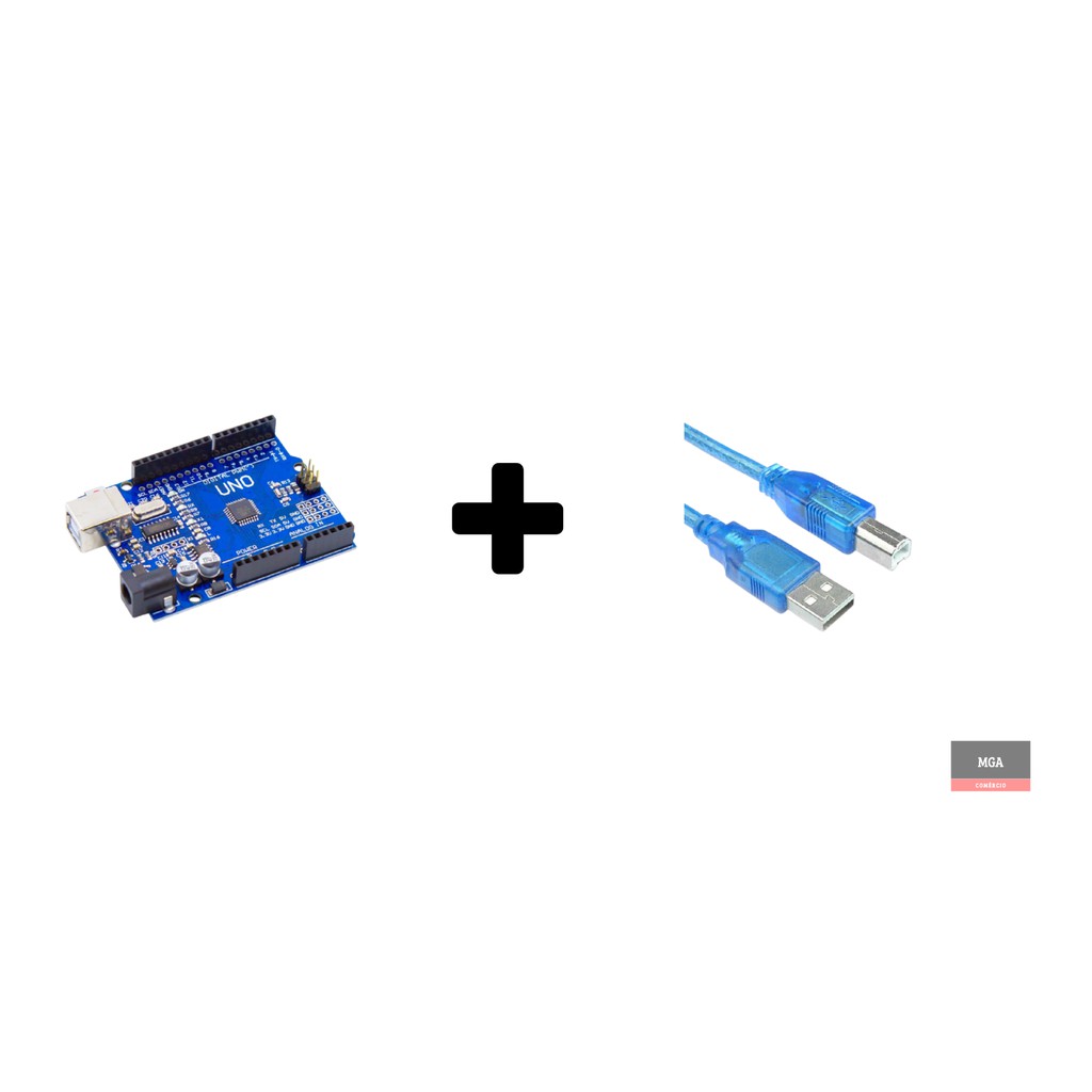 Compativel Arduino Uno Atmega328p R3 Cabo Usb Shopee Brasil 8922