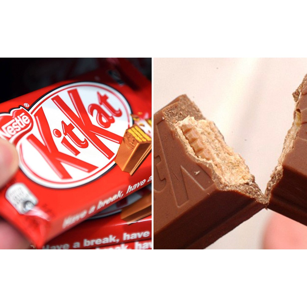 Kit Kat Chocolate Nestlé Barra 41,5g Ao Leite/ Dark/ White Have A Break ...